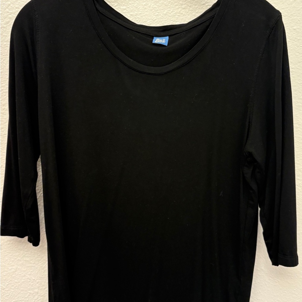 Ripskirt Hawaii Black Fitted 3/4 Sleeve Tee
